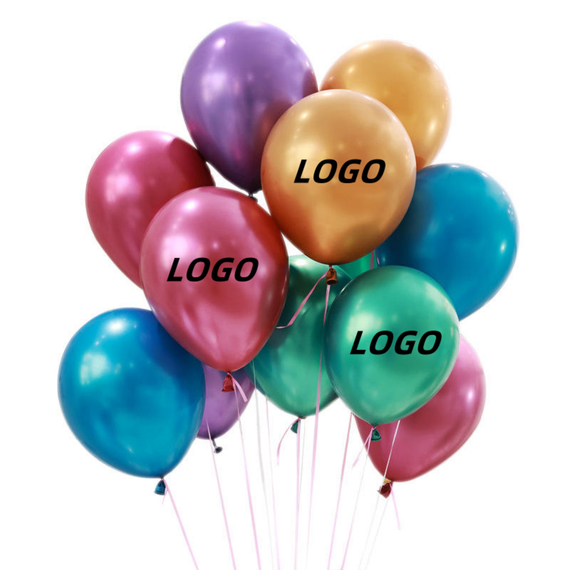 Metallic Latex Balloons 2