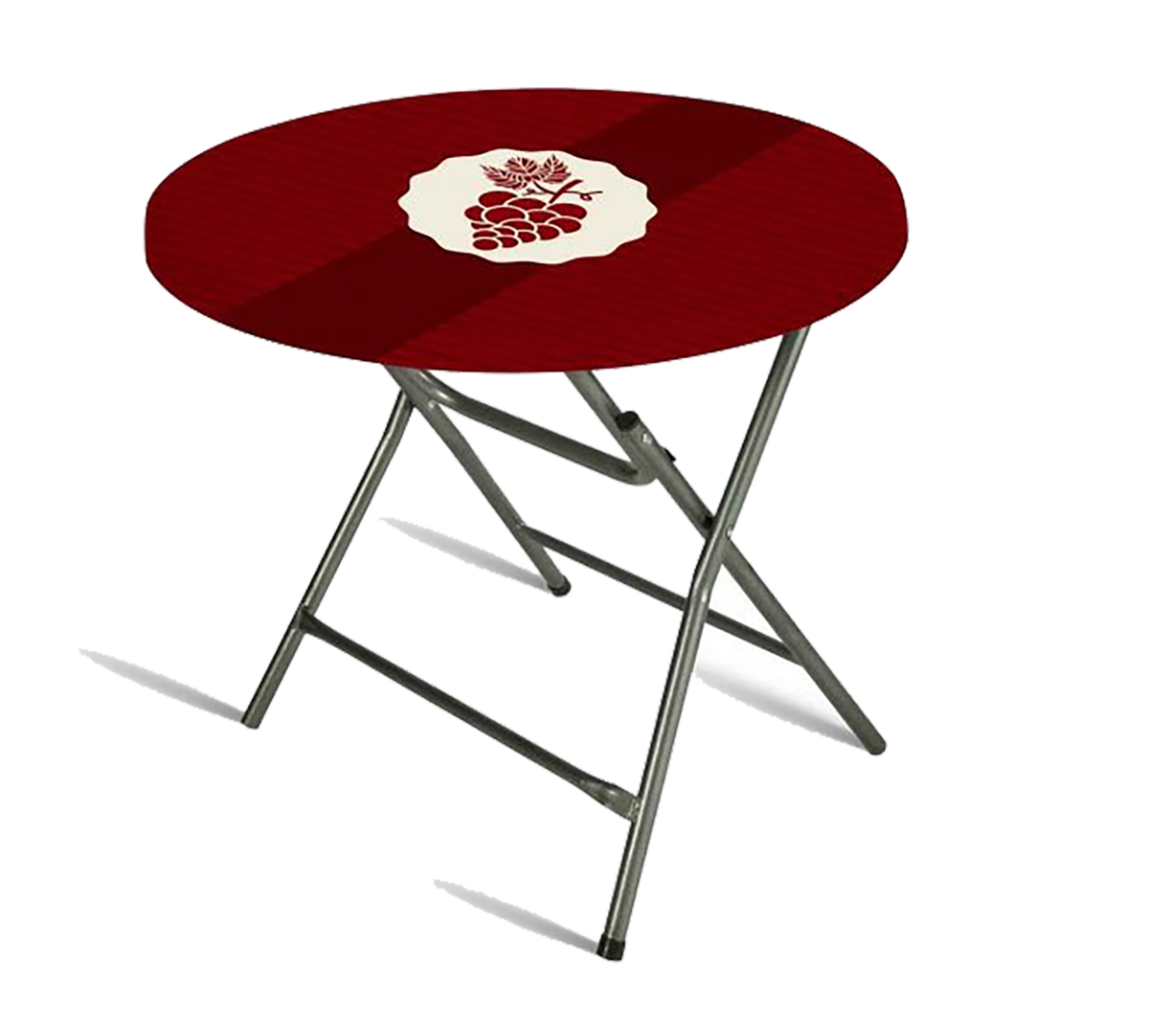 38"Dia. Round Fitted Elastic Table Topper 2