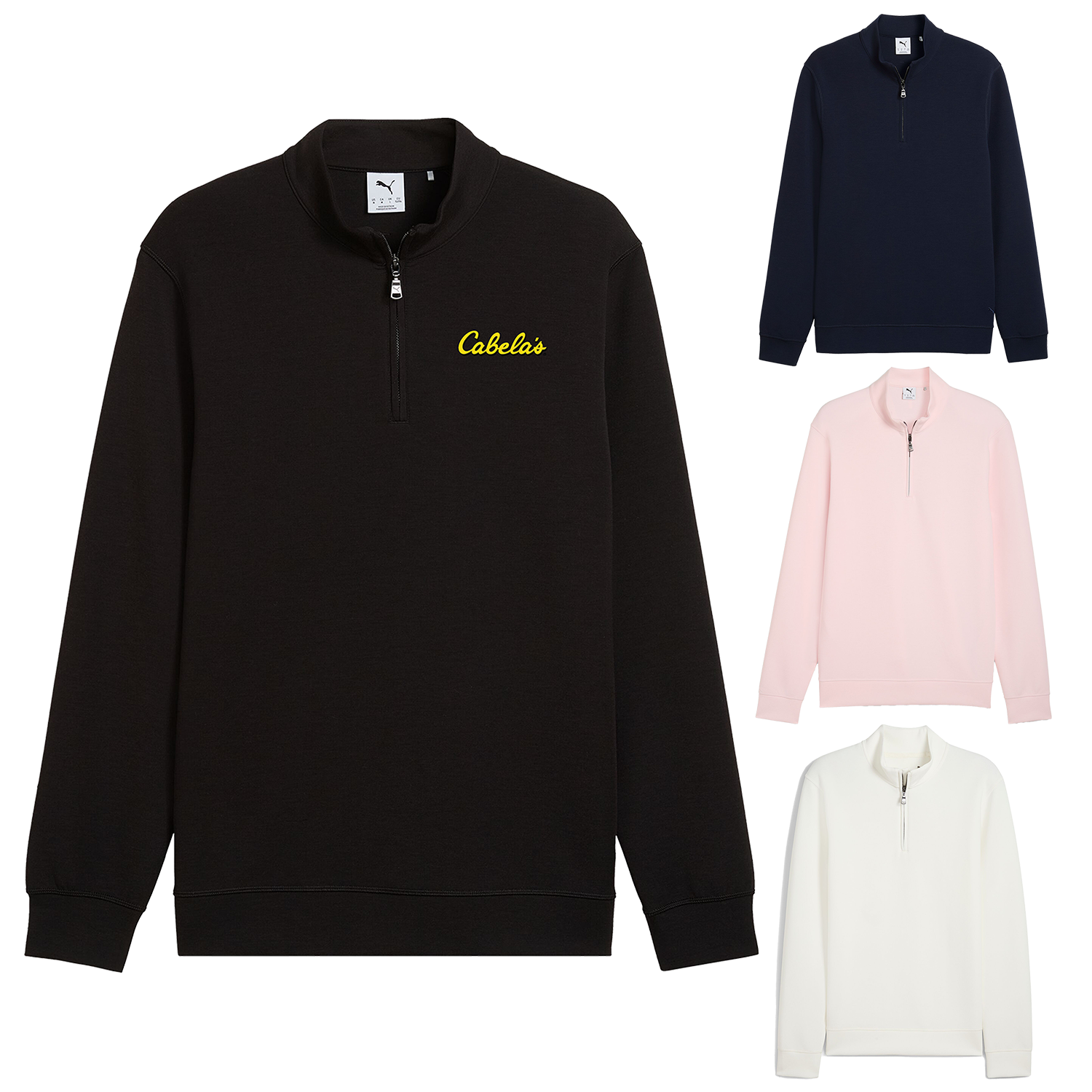 Puma Cloudspun Fleece Men's 1/4 Zip, custom hoodie or sweatshirt with logo imprint 12