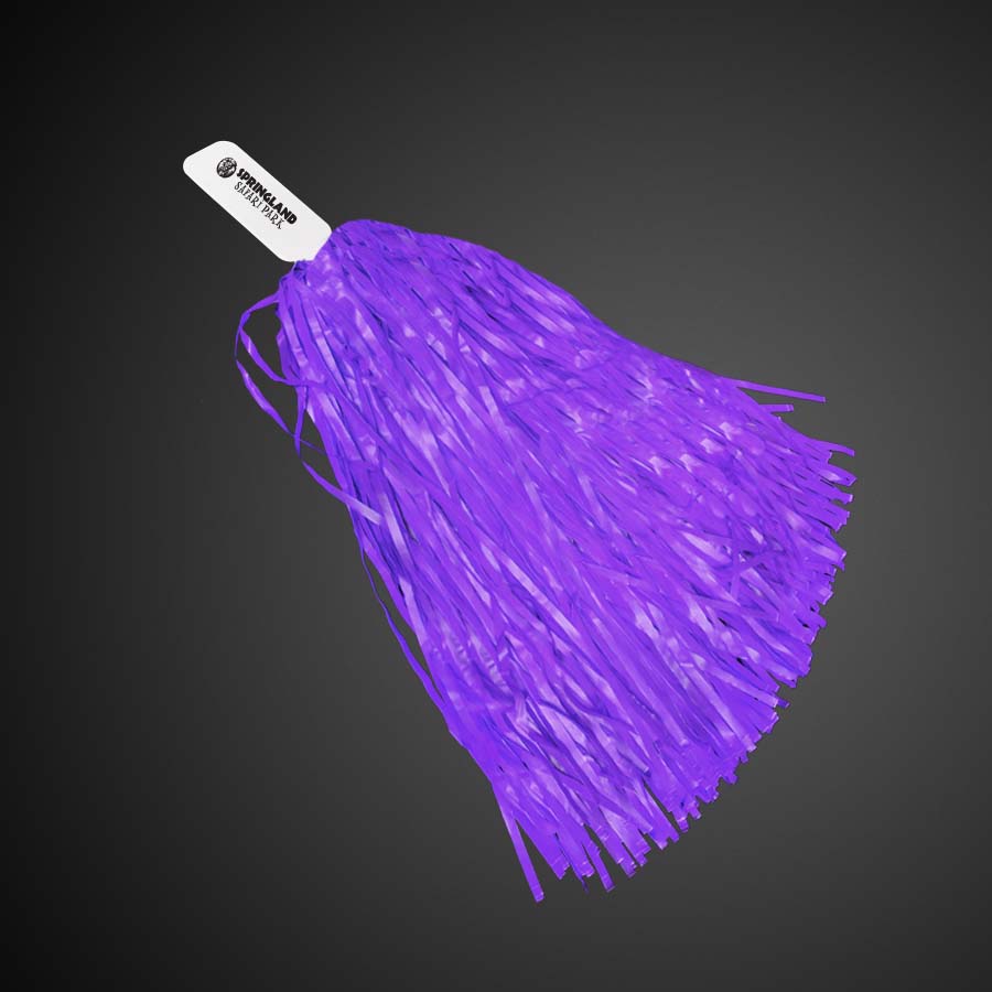 Purple 16" Plastic Pom Pom
