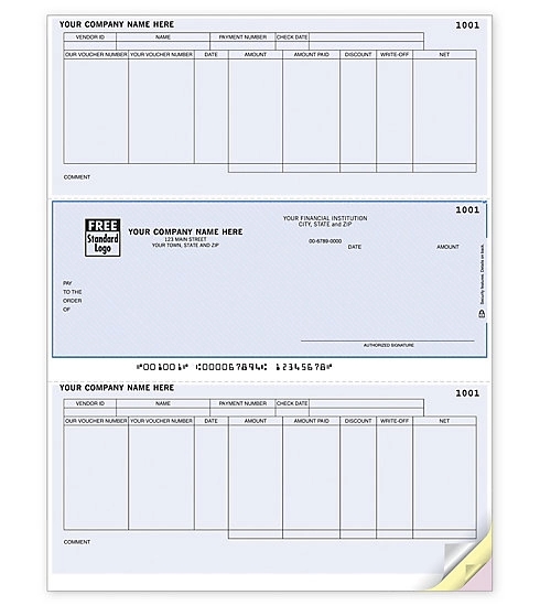 Laser accounts payable check 1