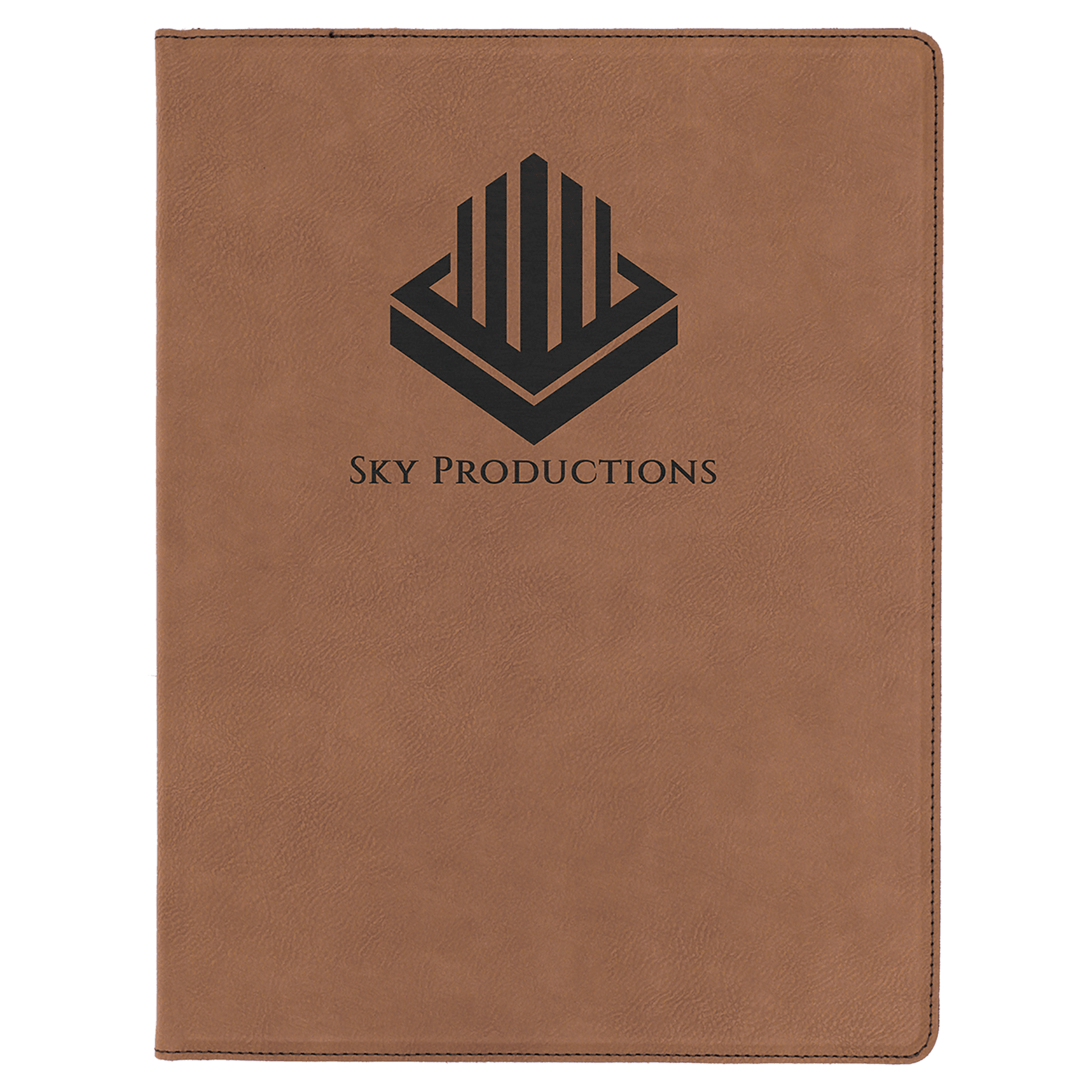 9 1/2" X 12" Laserable Leatherette Portfolio With Notepad 13