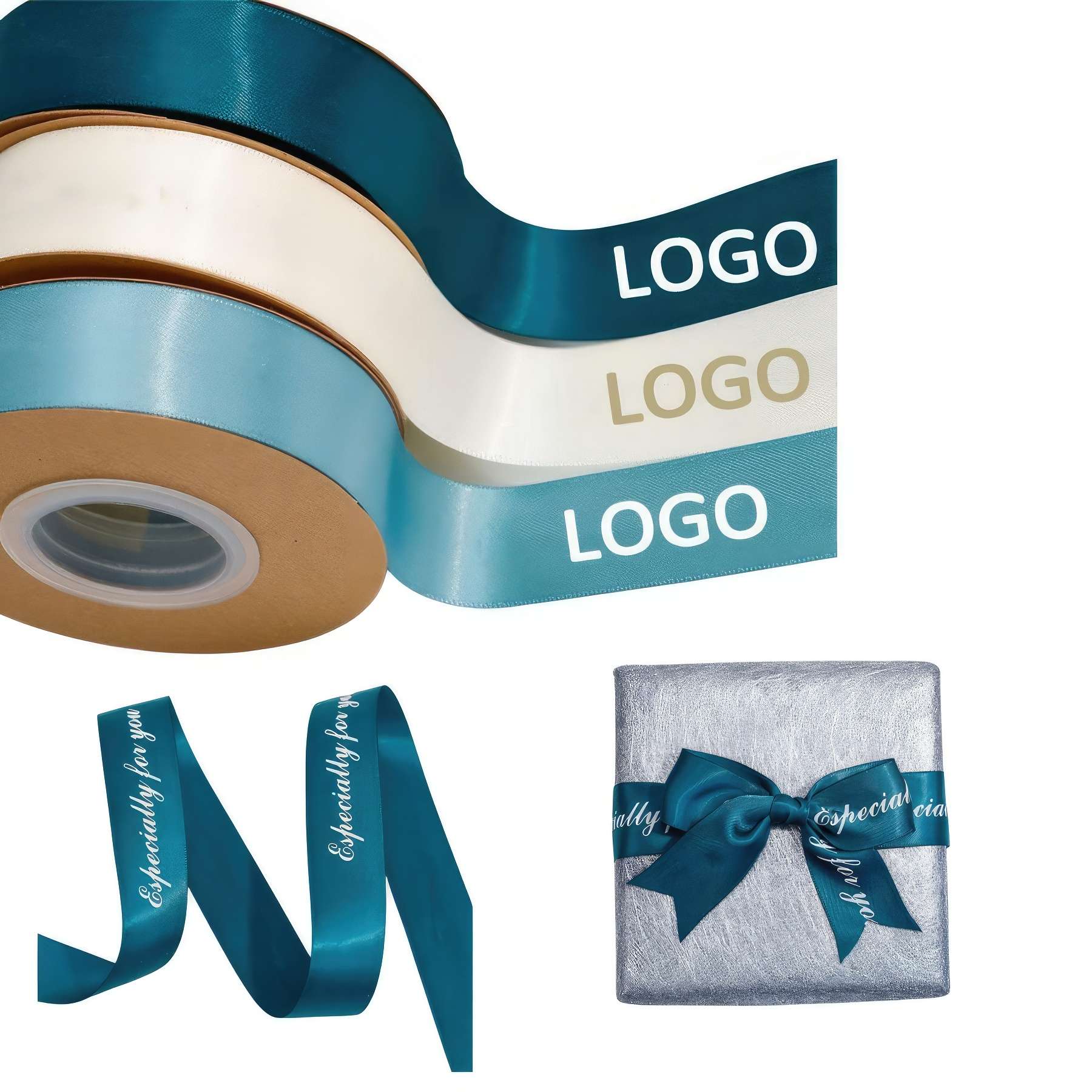Polyester Silk Ribbon for Gift Wrapping 2
