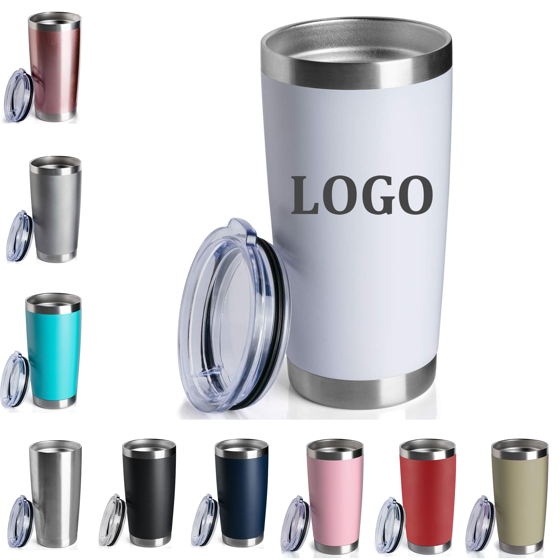 20 OZ Double Wall Vacuum Insulated Tumbler 11
