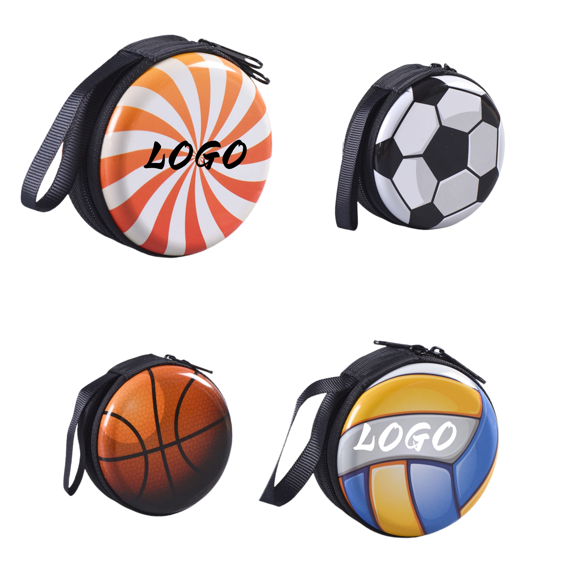 Soccer Shape Coin Pouch Bags For Sport Lover 2
