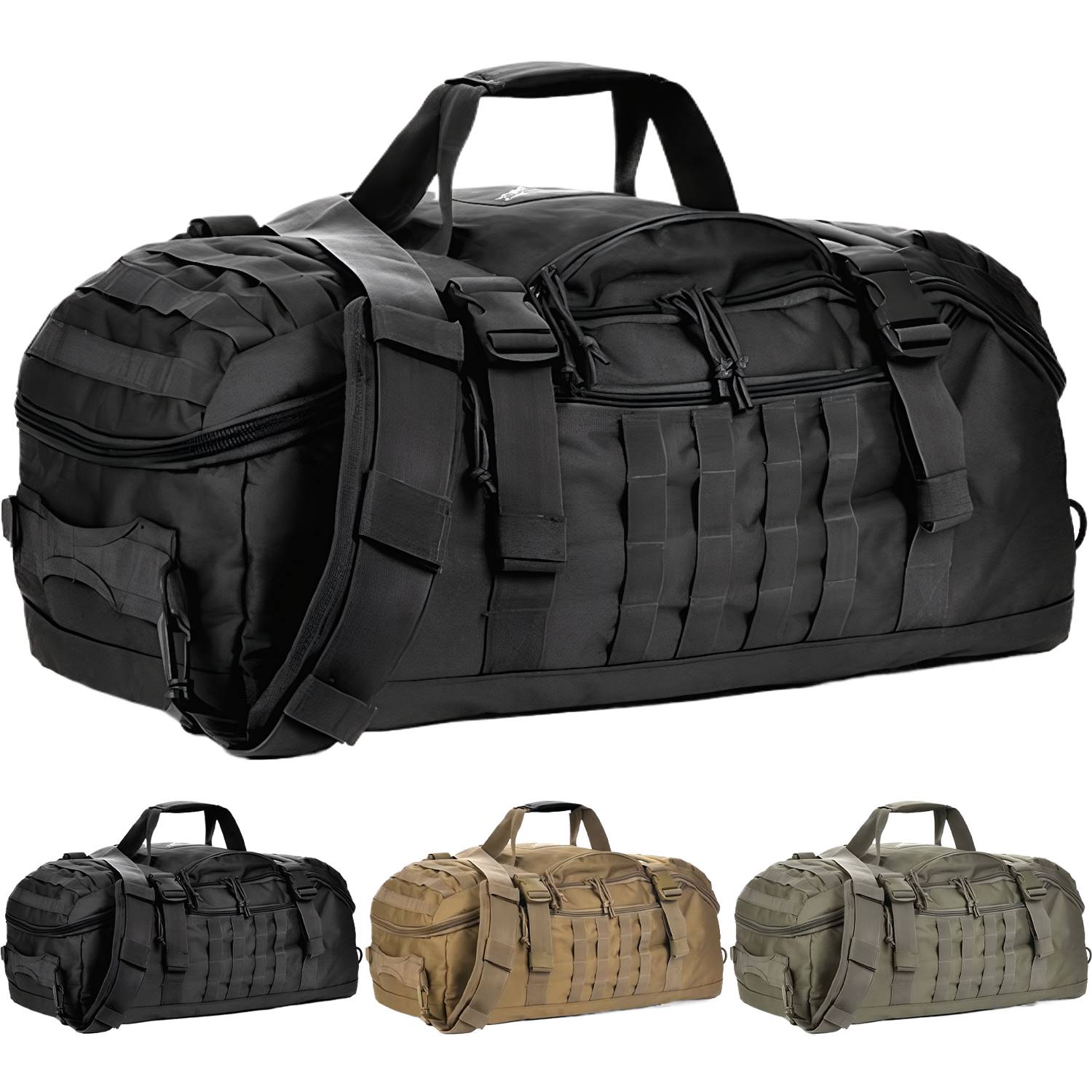 45L Waterproof Oxford Tactical Backpack 7