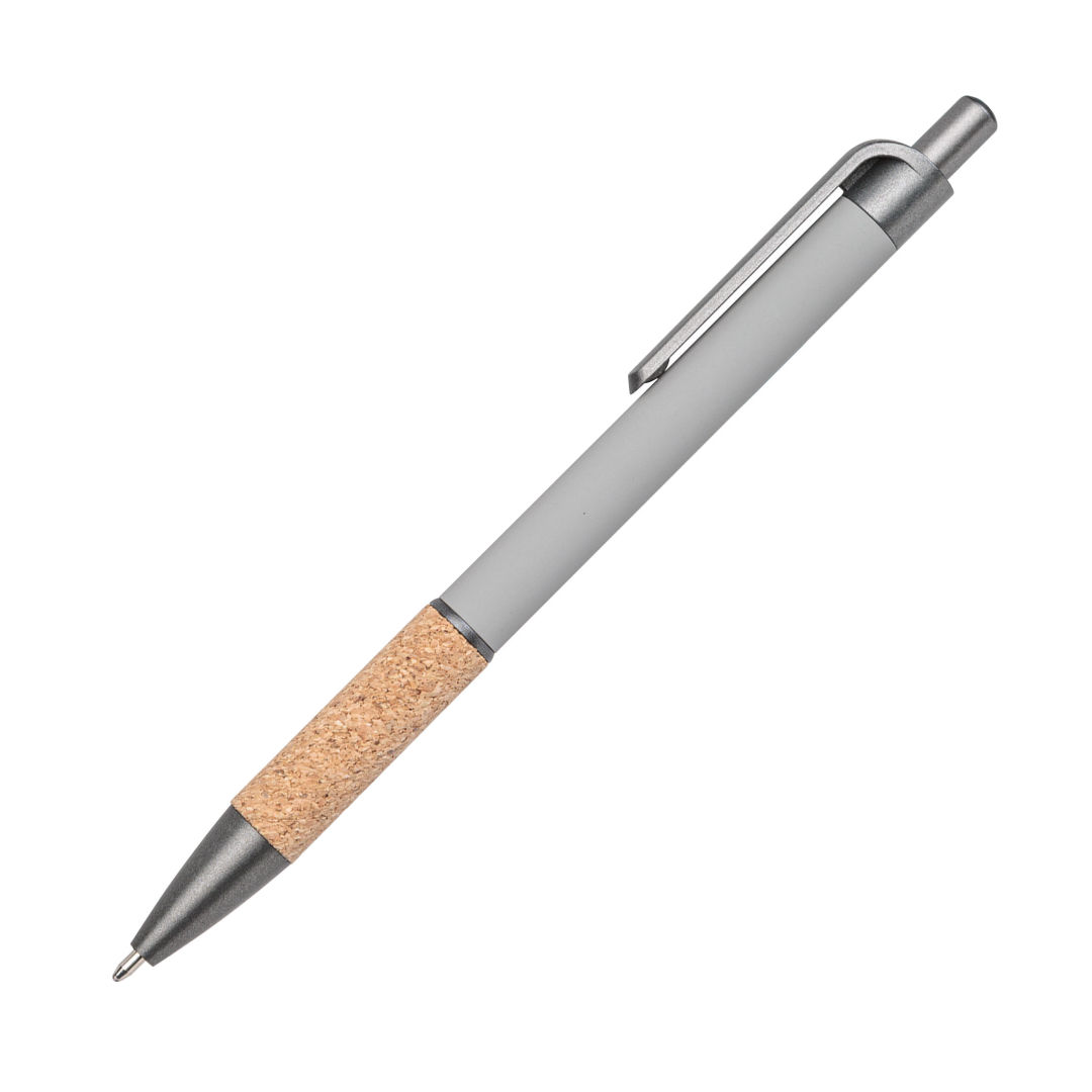 Otto Metal Pen w/Cork Grip & Black Refill 21