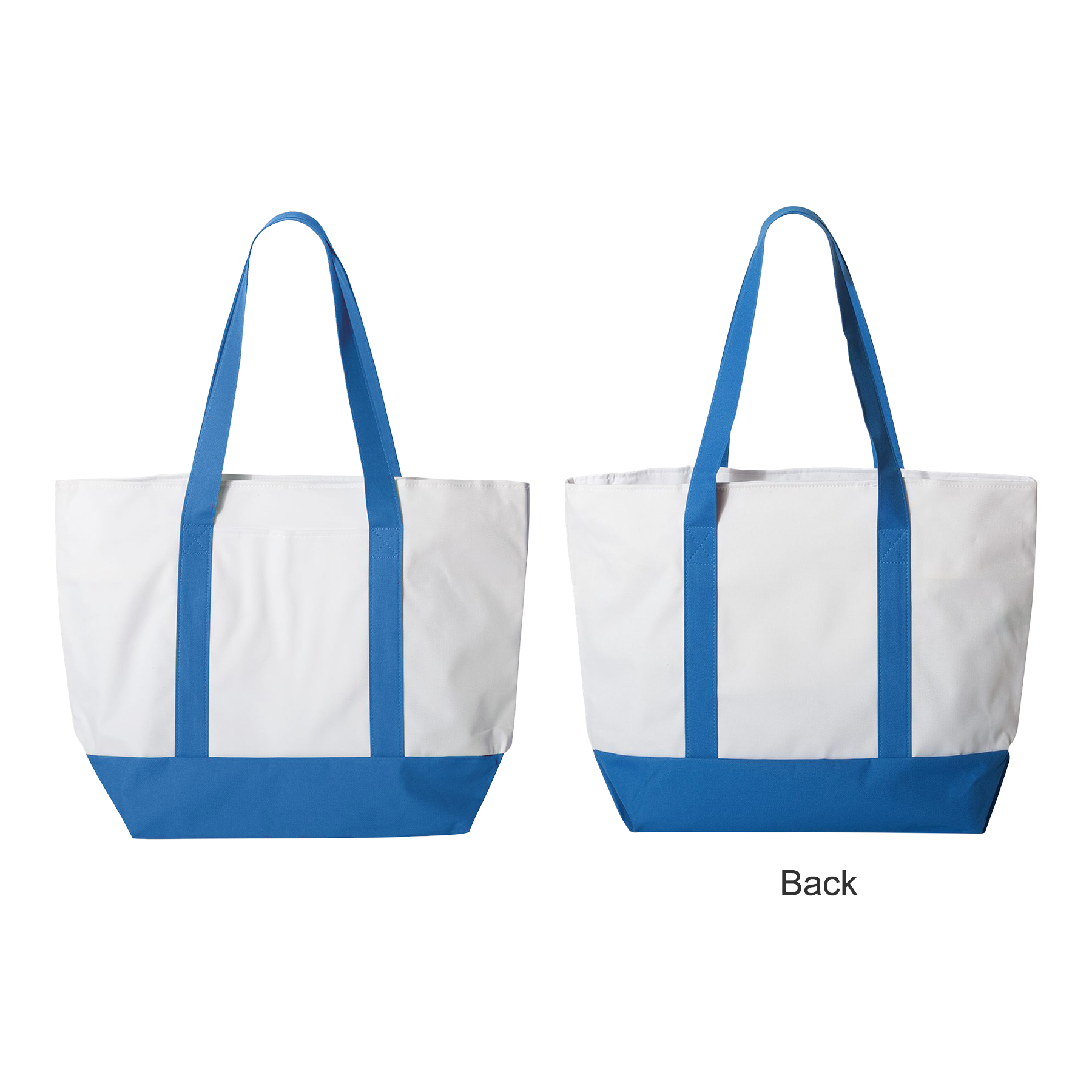 600D Bay View Giant Zipper Boat Tote 19