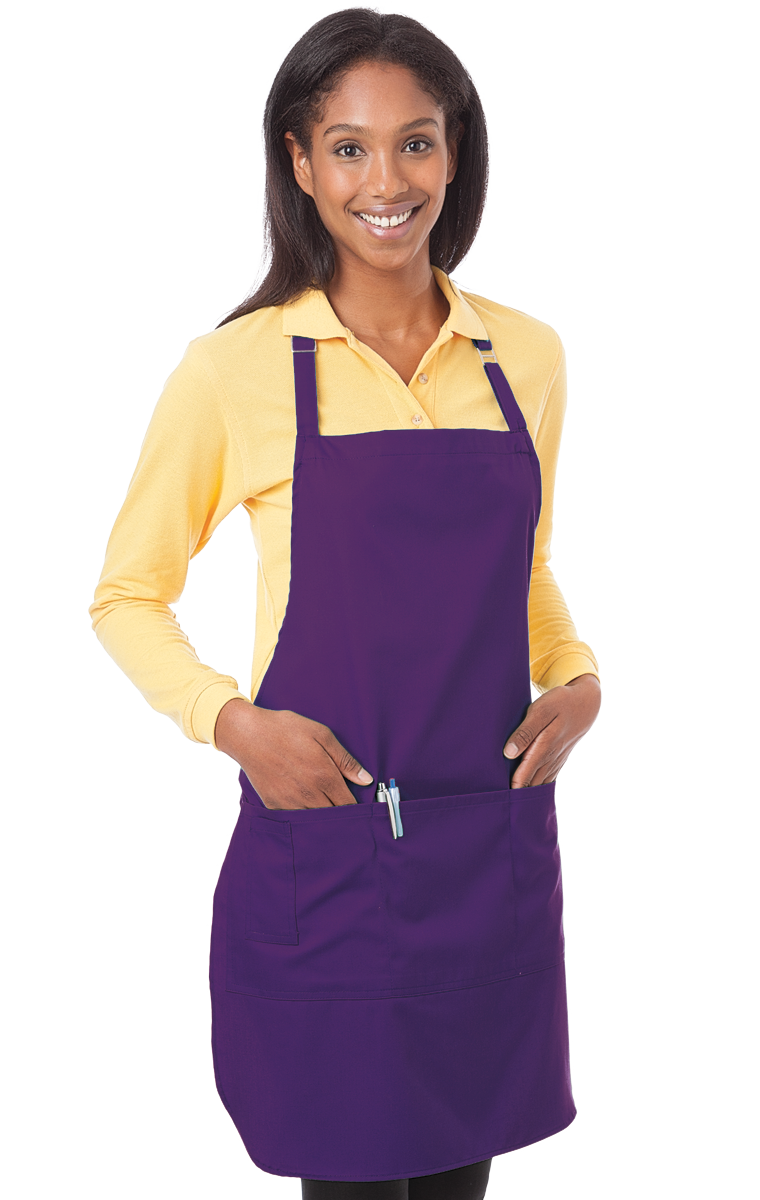 Scotchgard Treated Twill Bib Apron 26