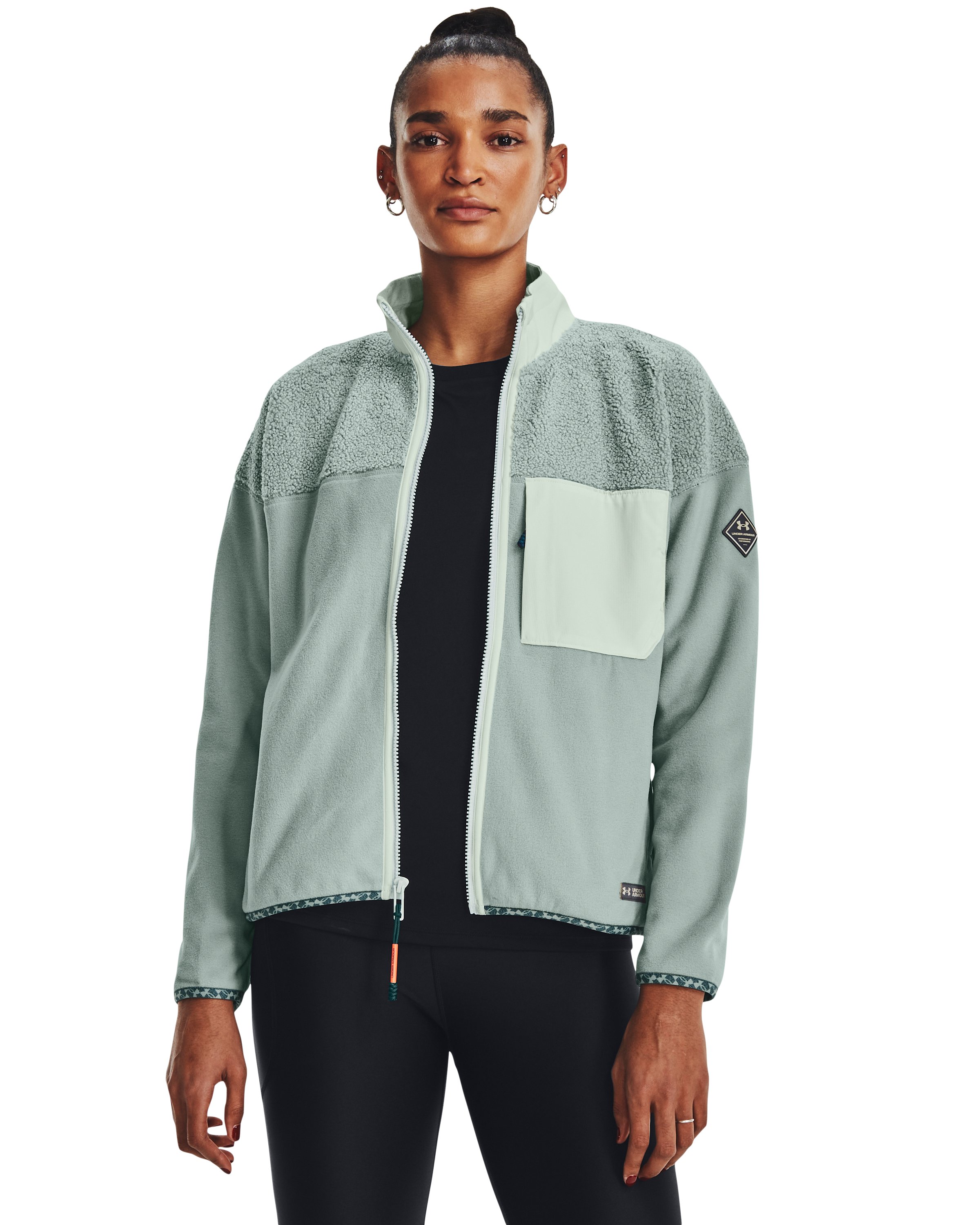 Women's UA Polartec Maxx Full-Zip 4