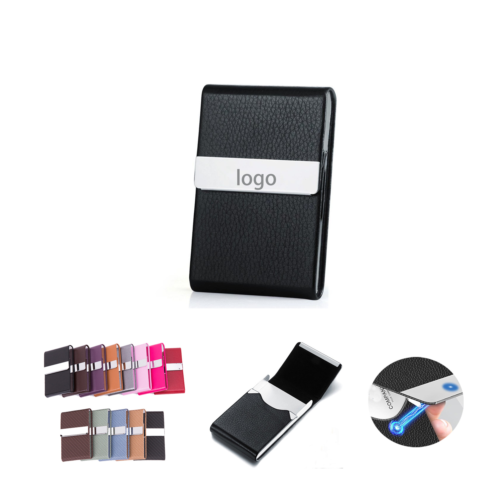 PU Leather Business Pocket Card Holders 1