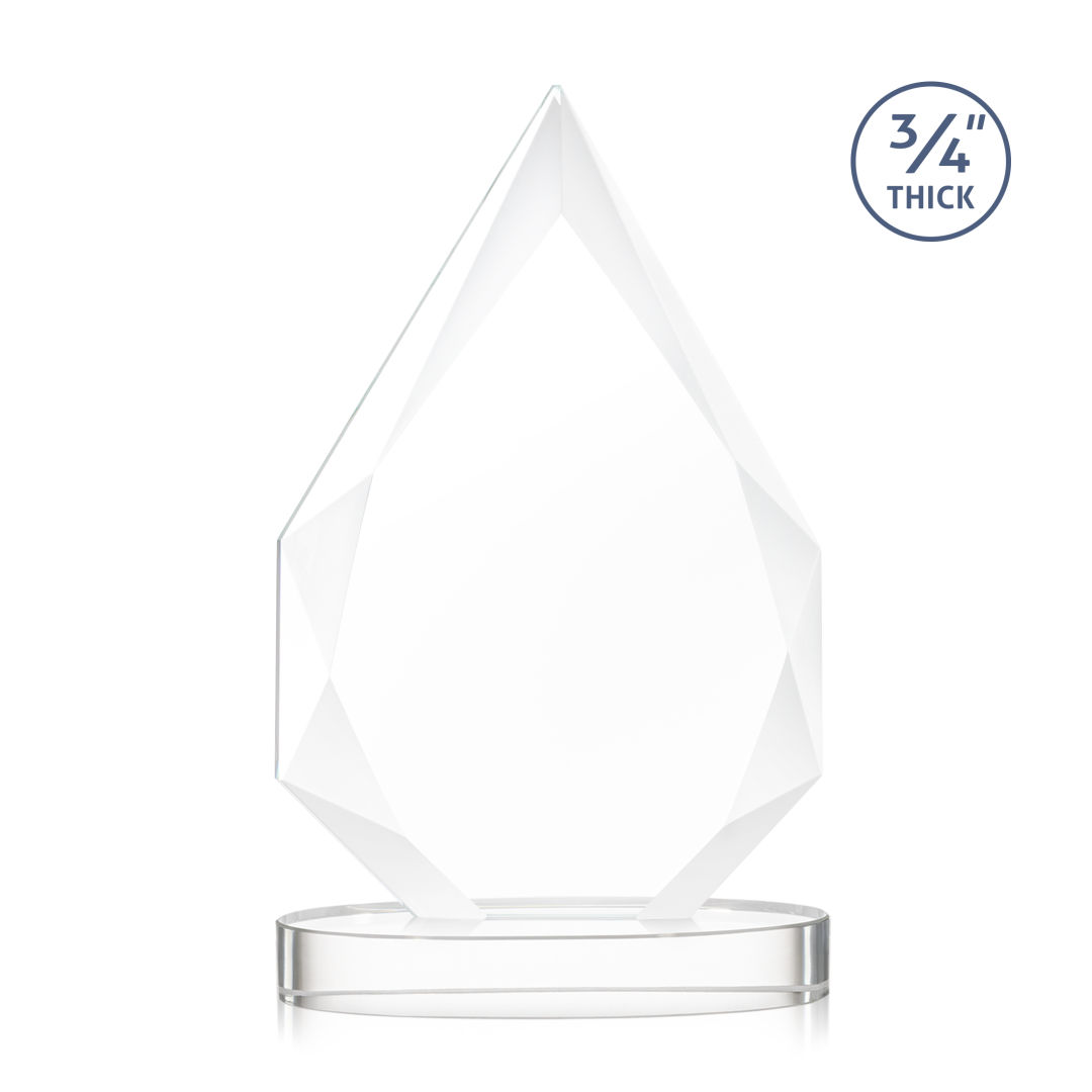 Hawthorne VividPrint™ Award on Alberton Base - Clear 7