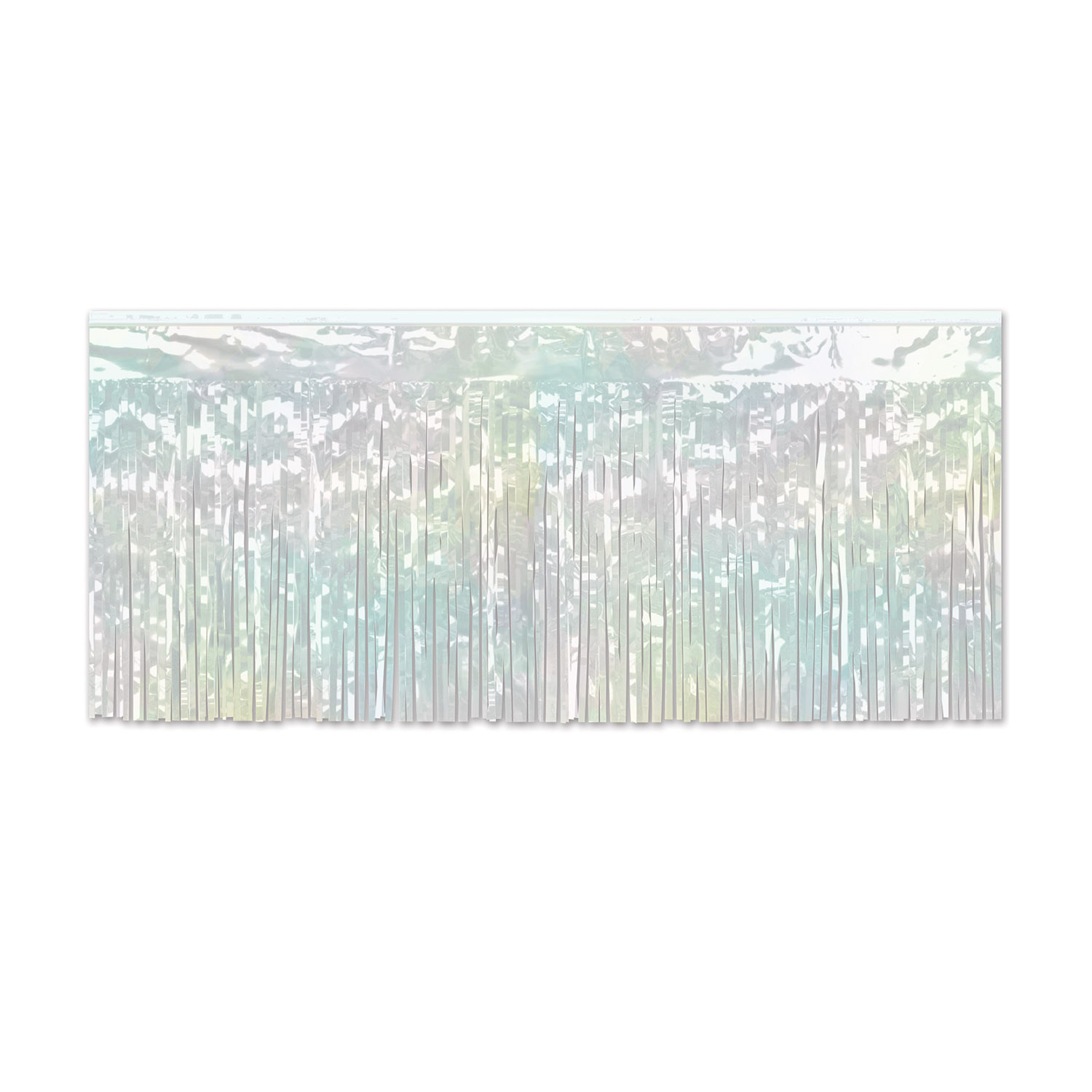 Flame Resistant 1 Ply Metallic Fringe Drapes