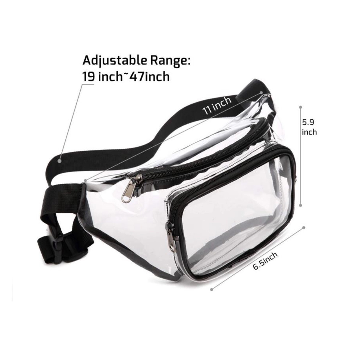 Clear Fanny Pack PVC Bag 4