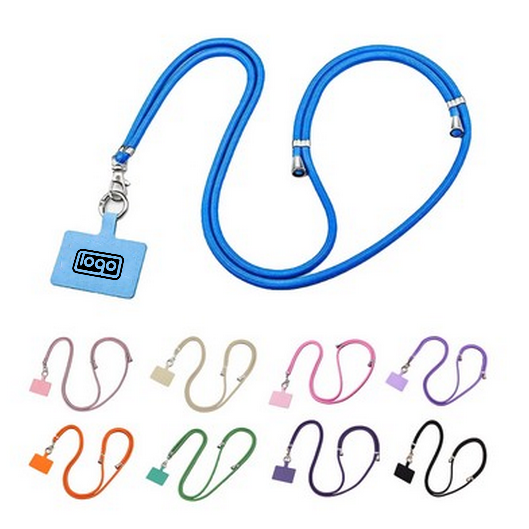 Multi-functional Card Detachable Crossbody Phone Strap 19