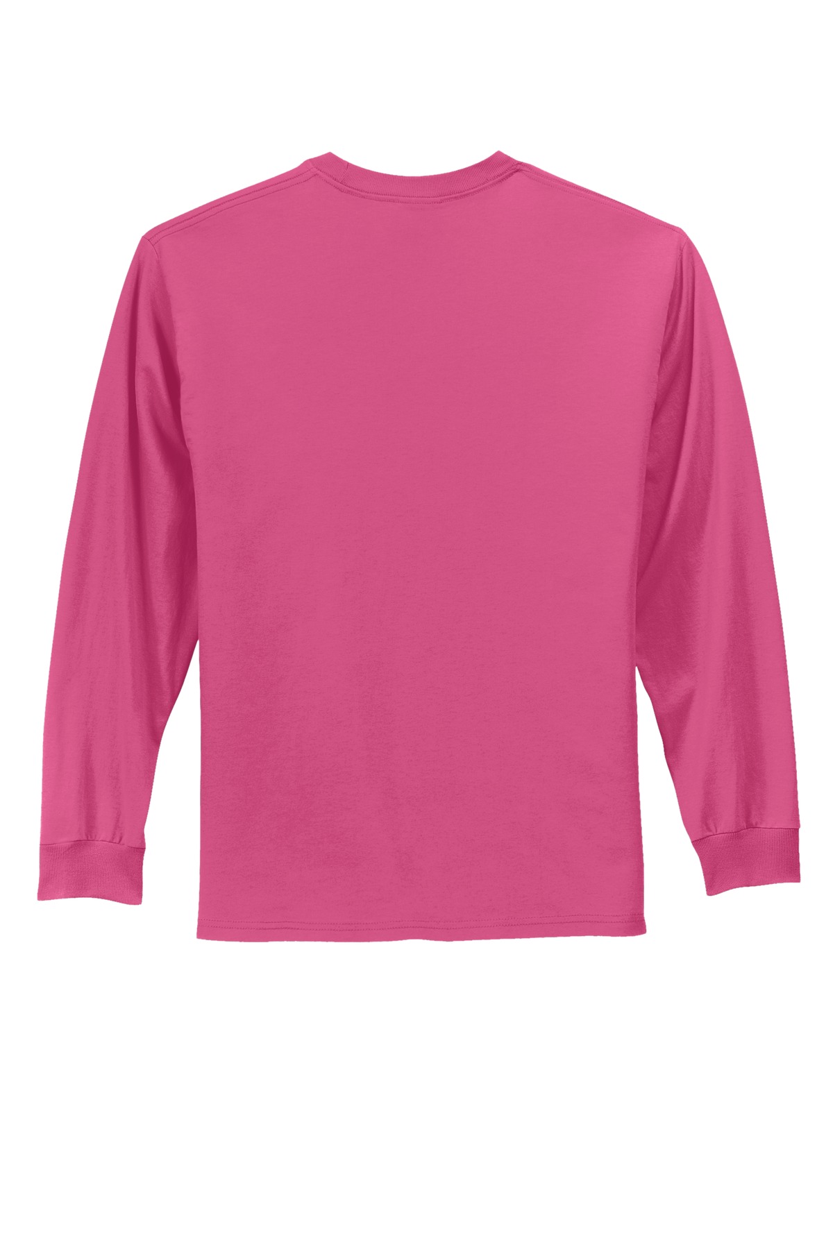 Port & Co Long Sleeve Essential Tee. PC61LS 101