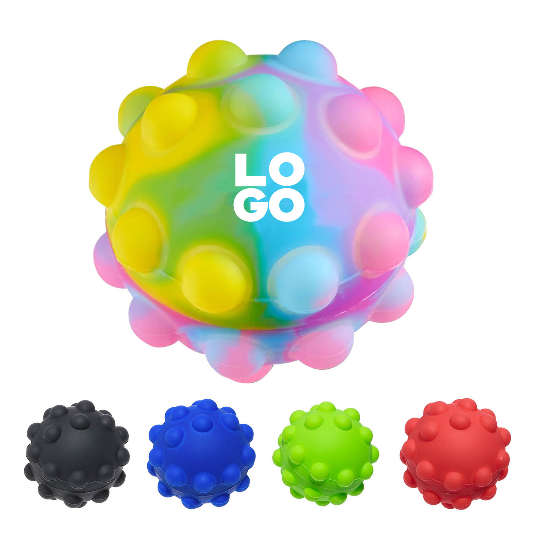 Popper Stress Relief Ball 2