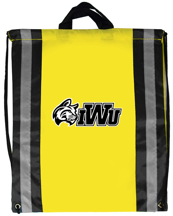 Reflecting Stripes Drawstring Backpack 3