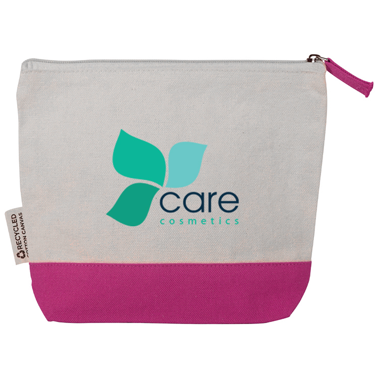 12oz. Rosewood Recycled Canvas Everyday Pouch 18