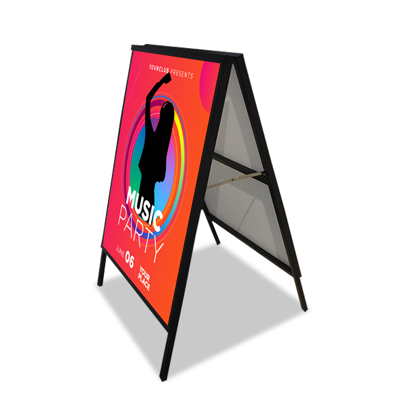 Top Loading A Frame sidewalk signs a frame banner 4