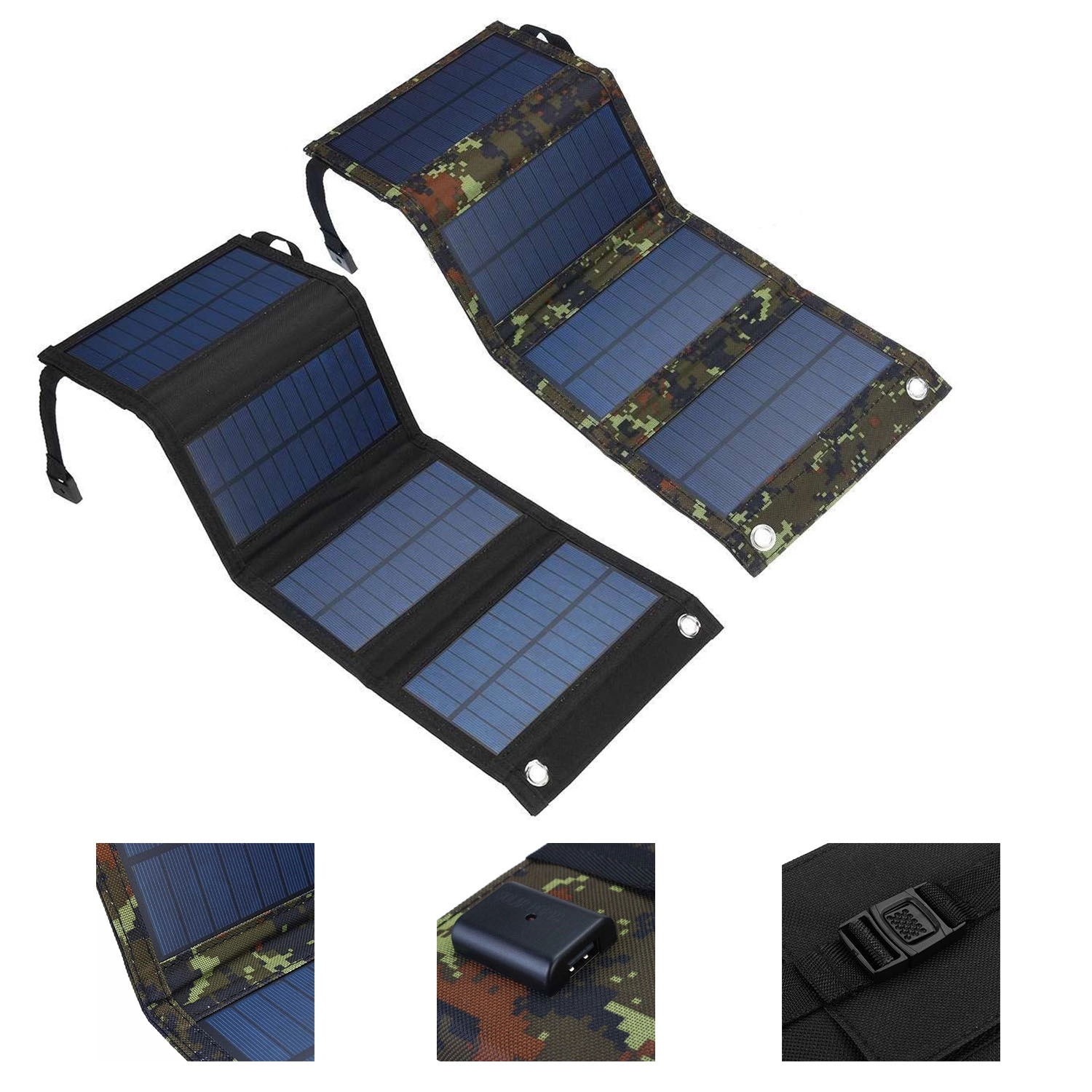 Foldable USB Solar Panel Charger 3