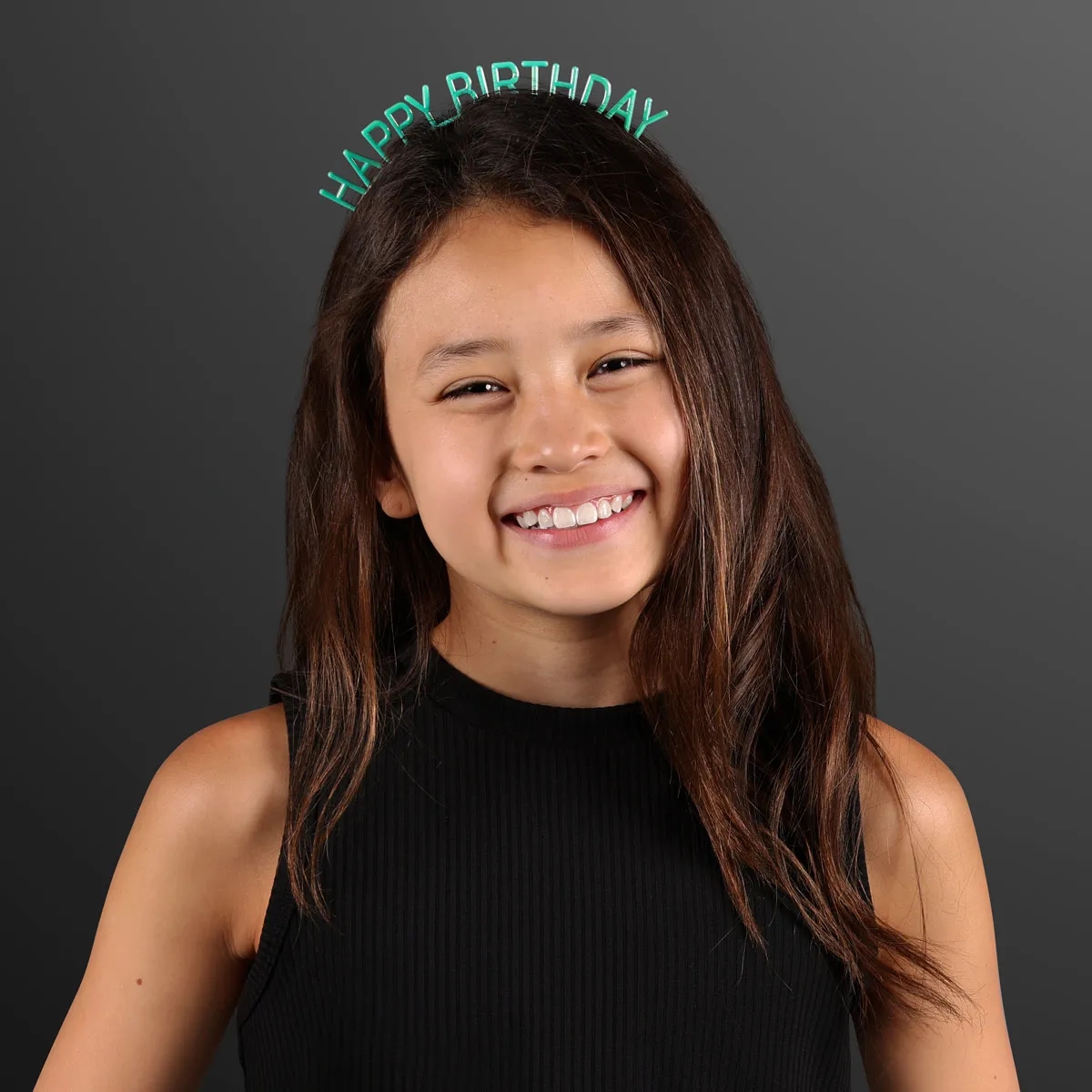 Happy Birthday Headbands: Rainbow Assortment (No Lights) 10