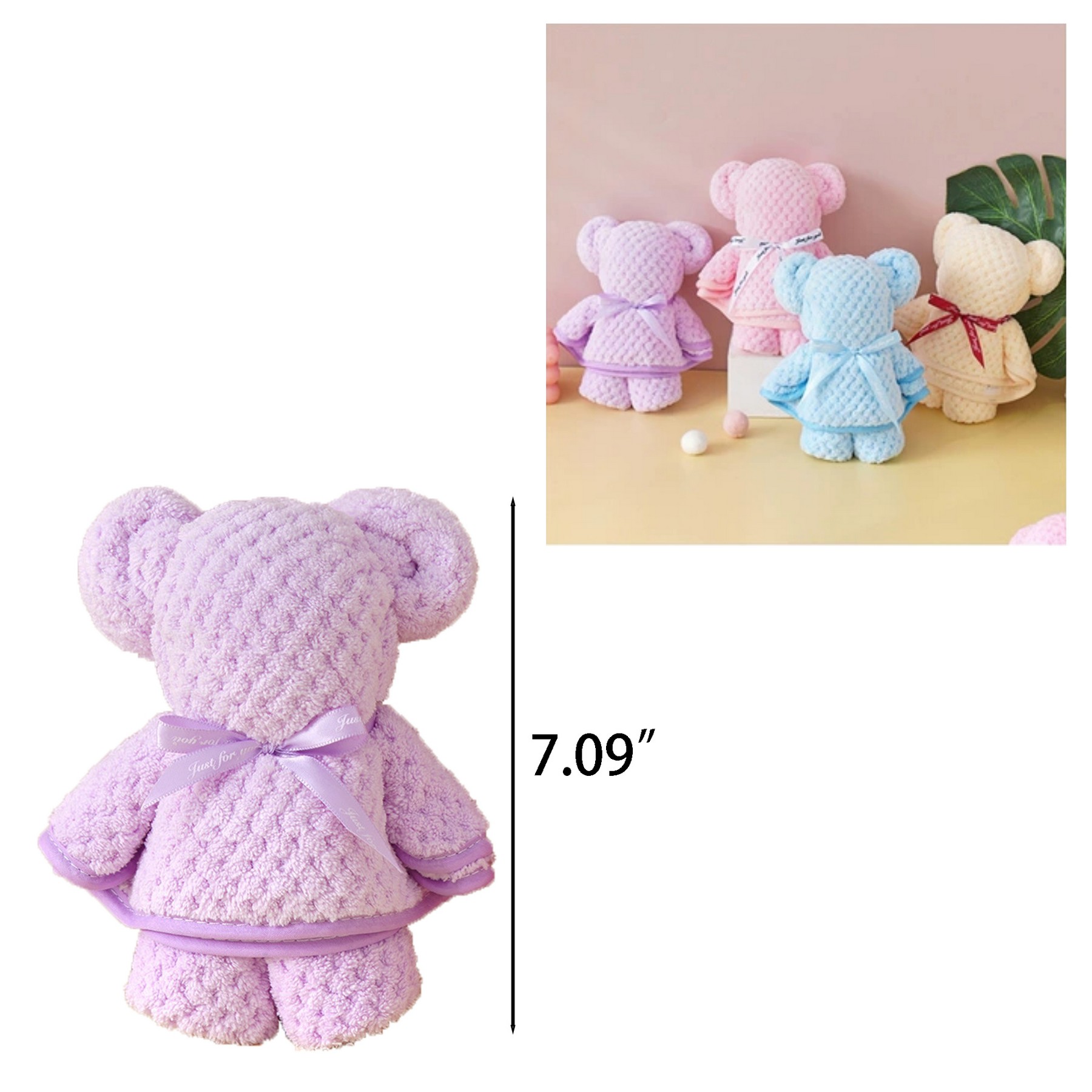 Cute Teddy Bear Towel 5