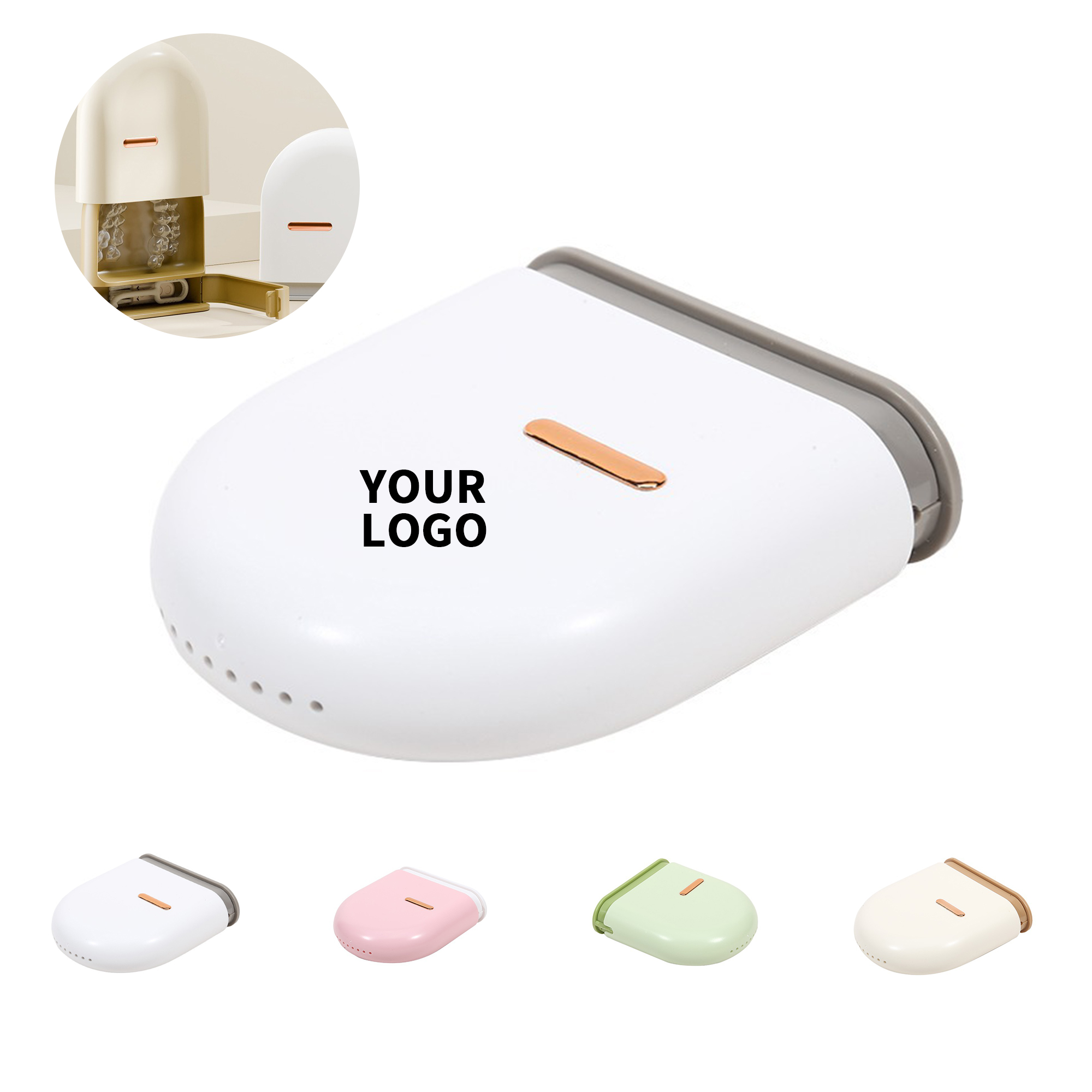 Aligner Cleaning And Storage Case With Insert Space 6