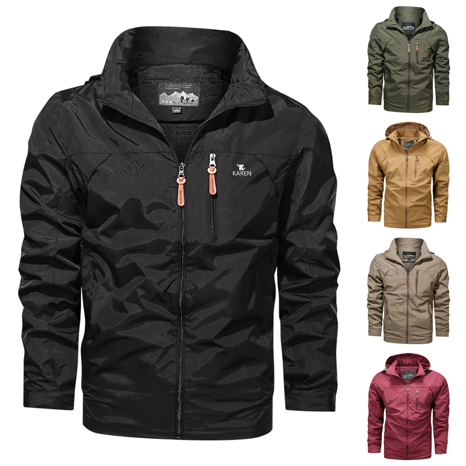 Casual Loose Windproof Jacket 11