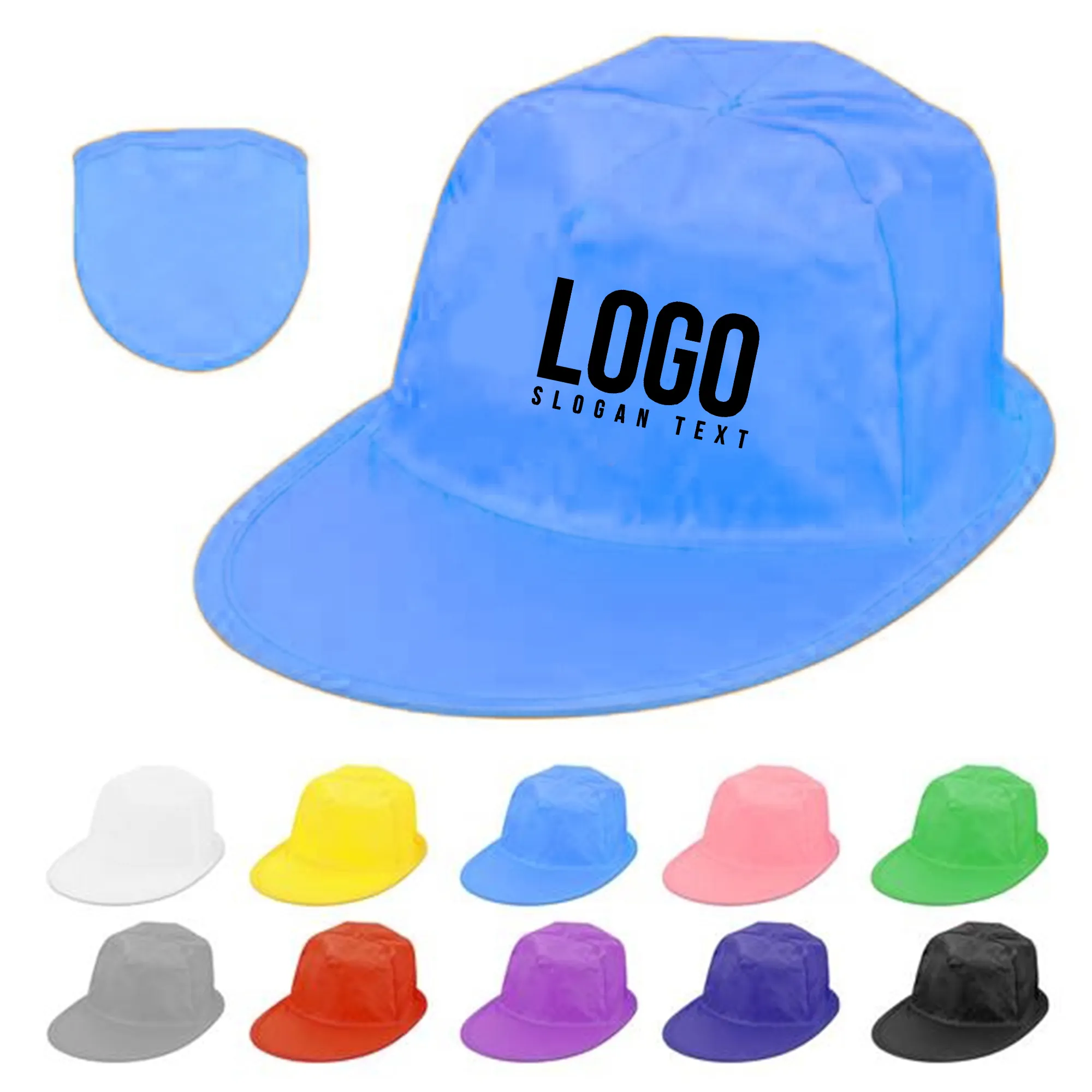 Folding Baseball Hat With Pouch 2