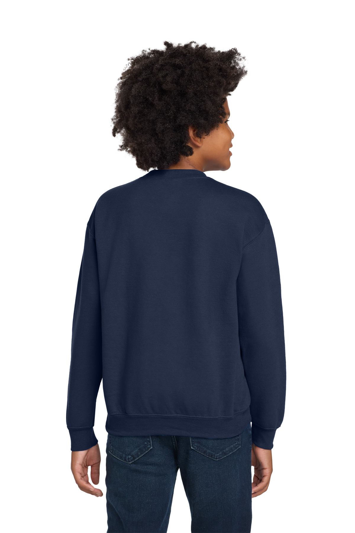 Gildan Youth Heavy Blend Crewneck Sweatshirt. 18000B 4