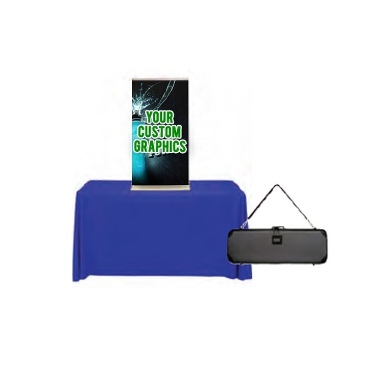 Retractable Tabletop Banner 24in x 45in Graphic 2
