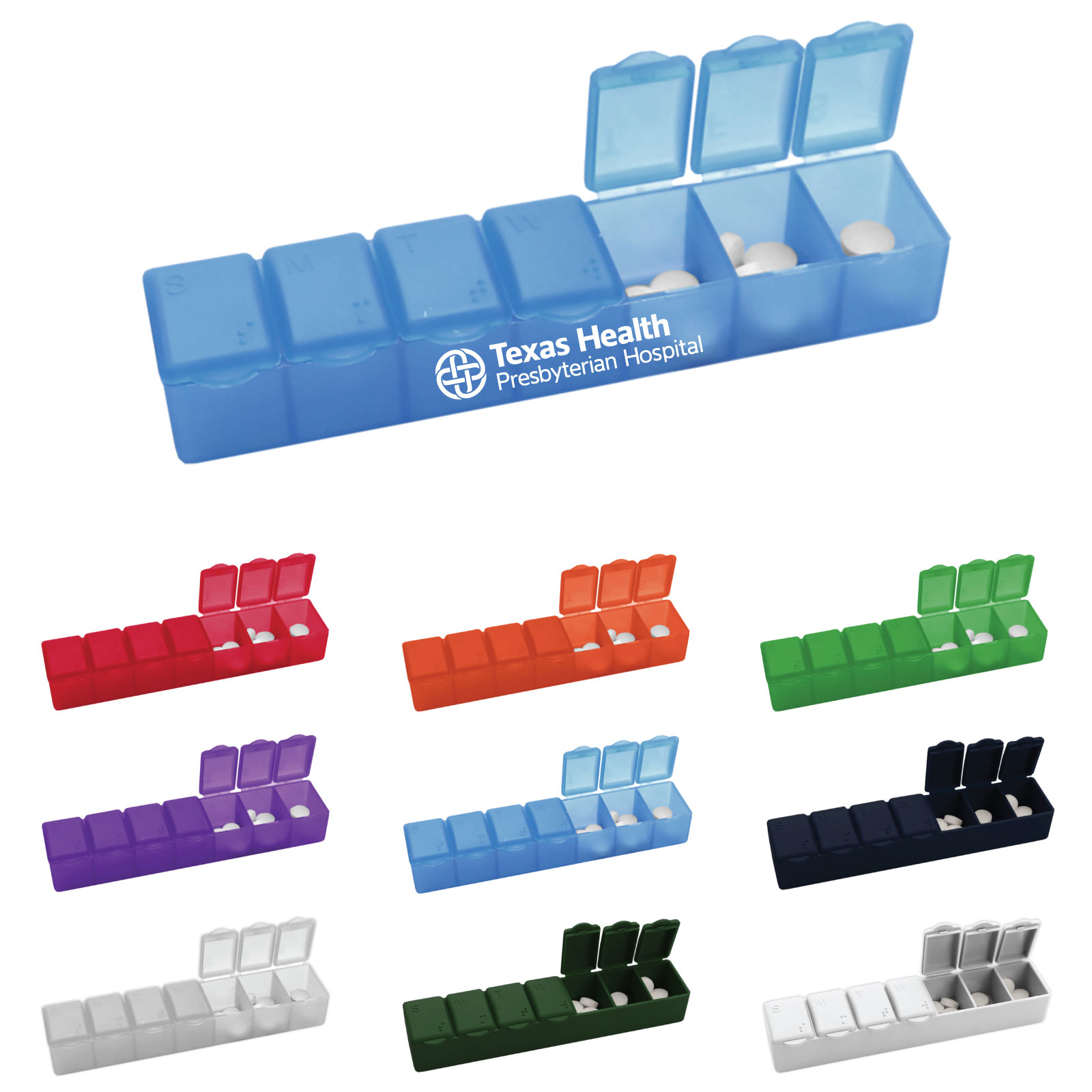 7 Day Pill Case / Pill Box -USA Made 1