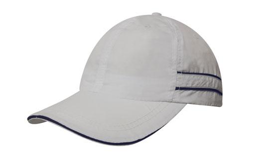 Microfibre Sports Cap with Piping and Sandwich 2