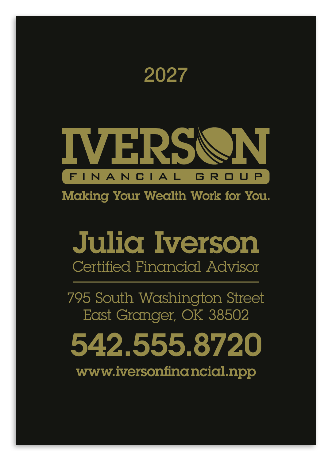 HotLine® Products Leatherette Planner 10