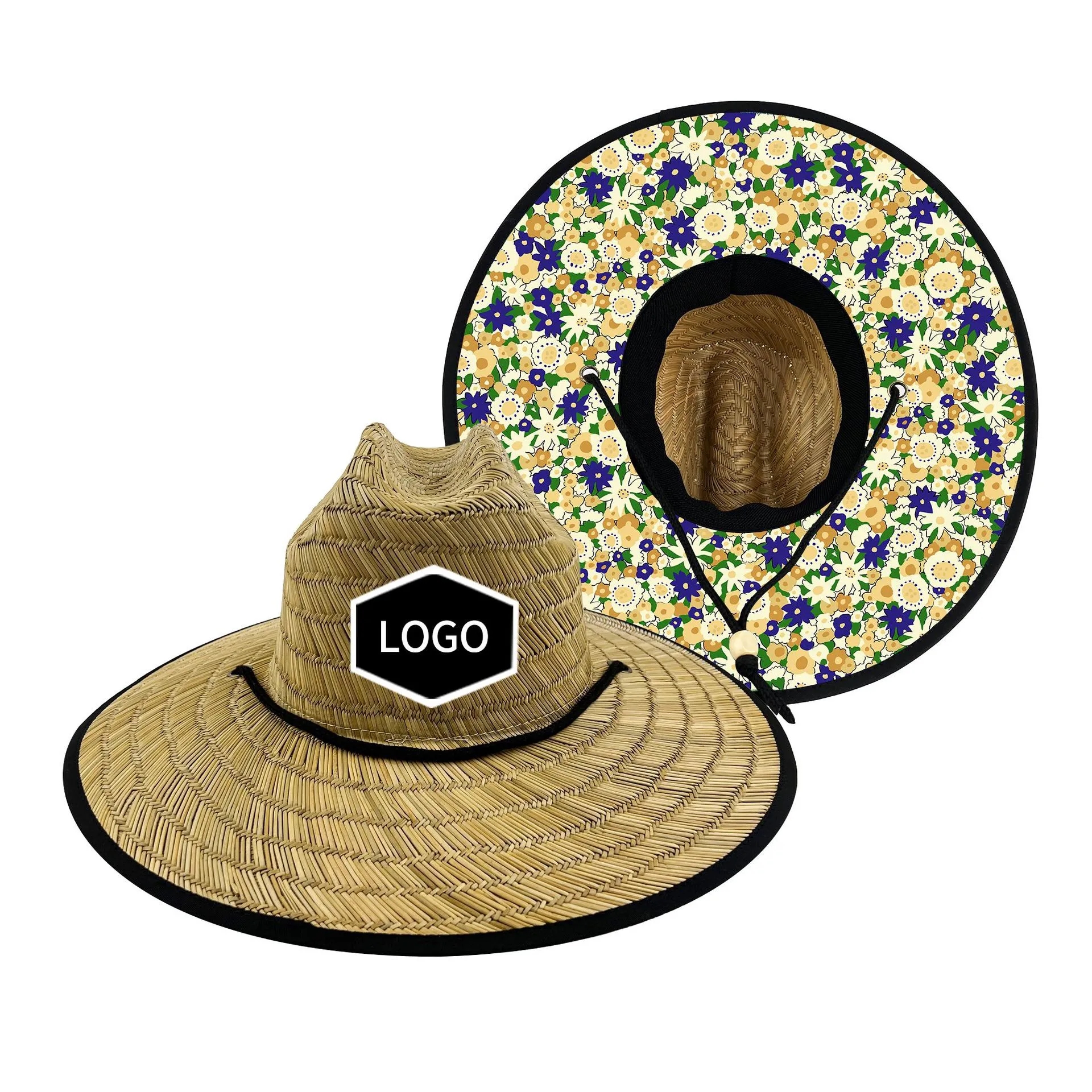 Summer Seagrass Sun Straw Hat 2