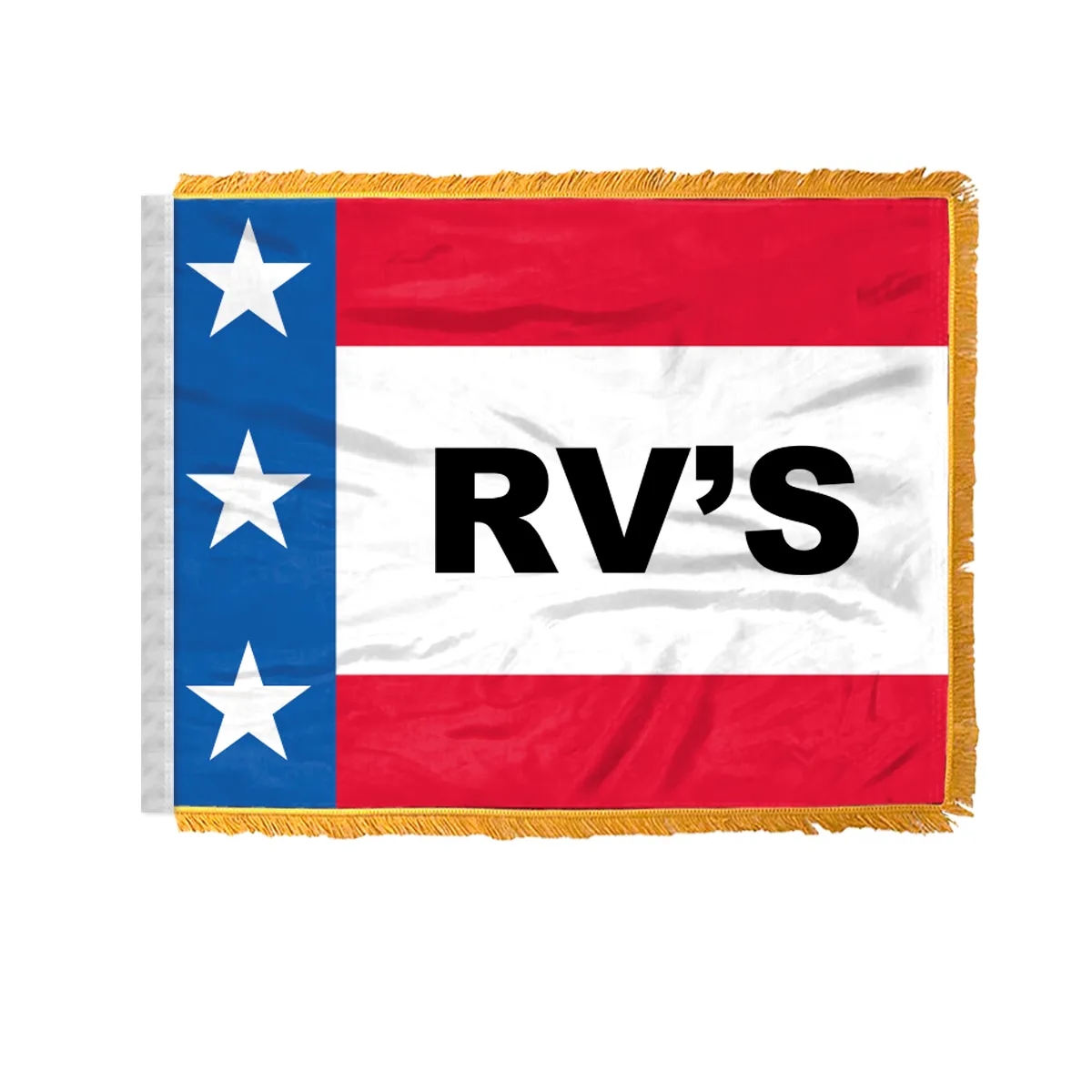 12" x 18" Patriotic Message Antenna Flag 16