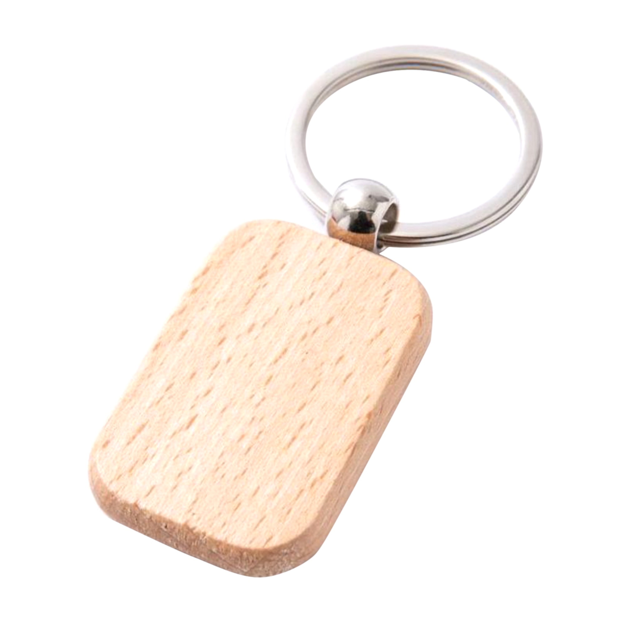 Personalized Wooden Keychain 3