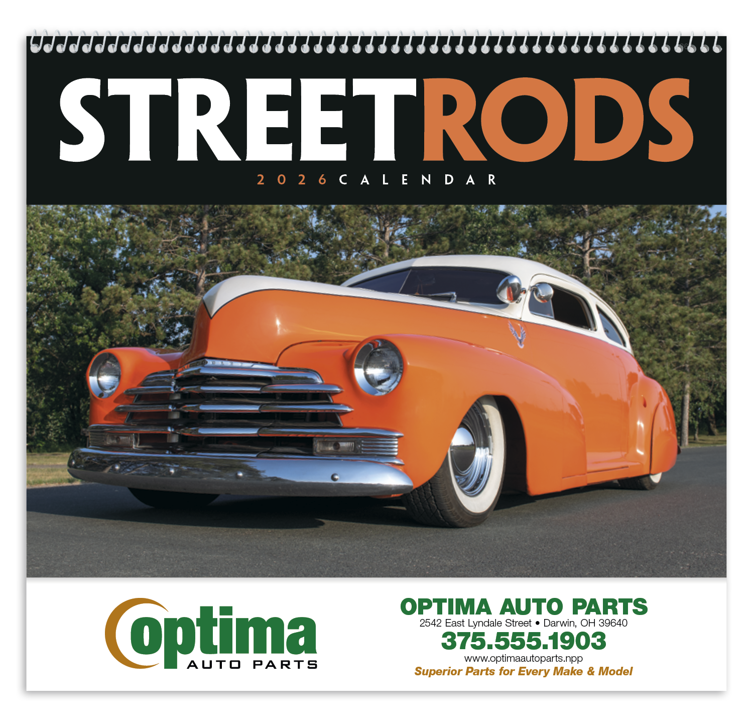 Triumph® Calendars Street Rods Calendar 76