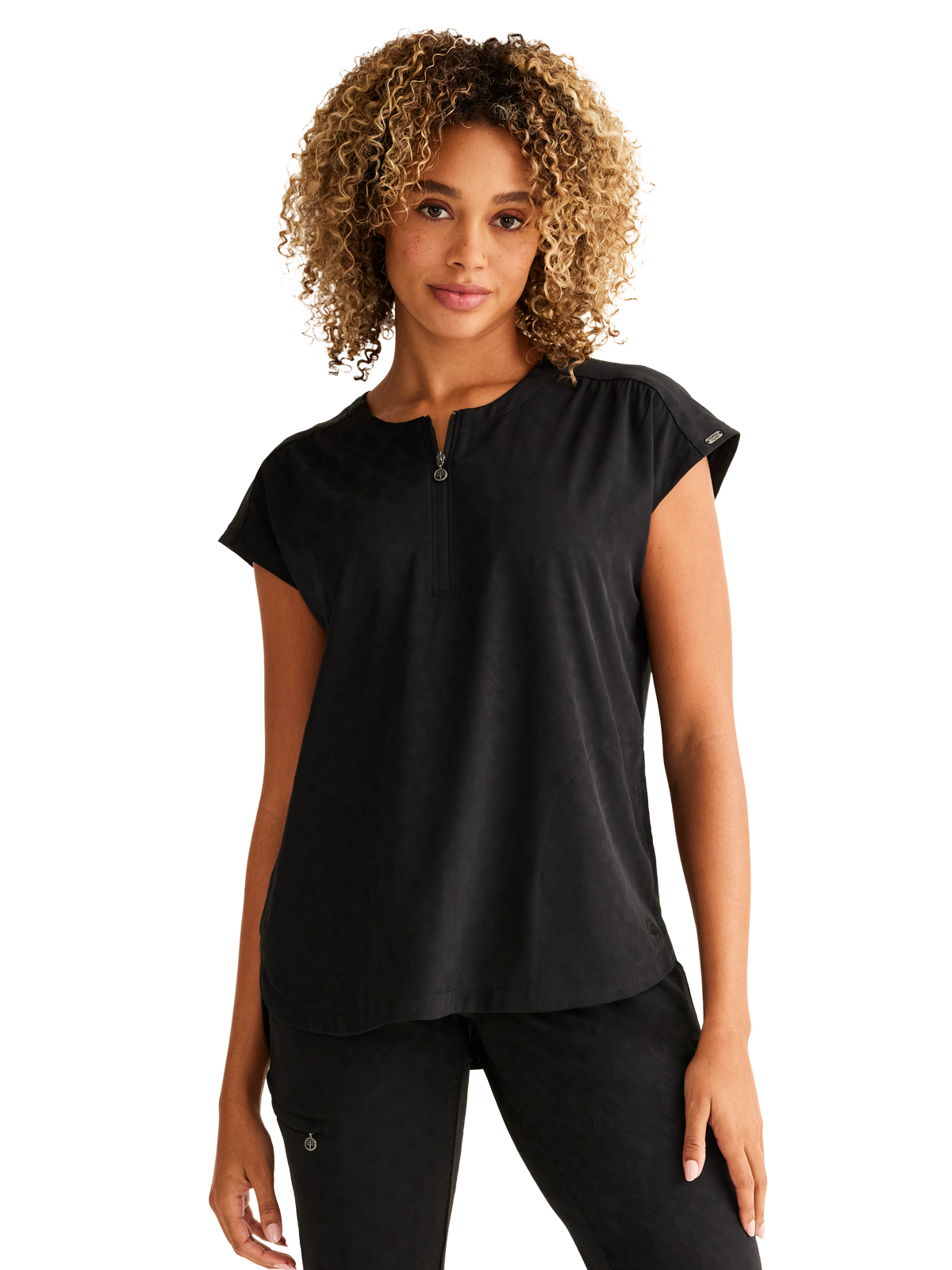 Healing Hands - HH PL Jacquard - Women's 2-Pocket Jayden Camo Top 6