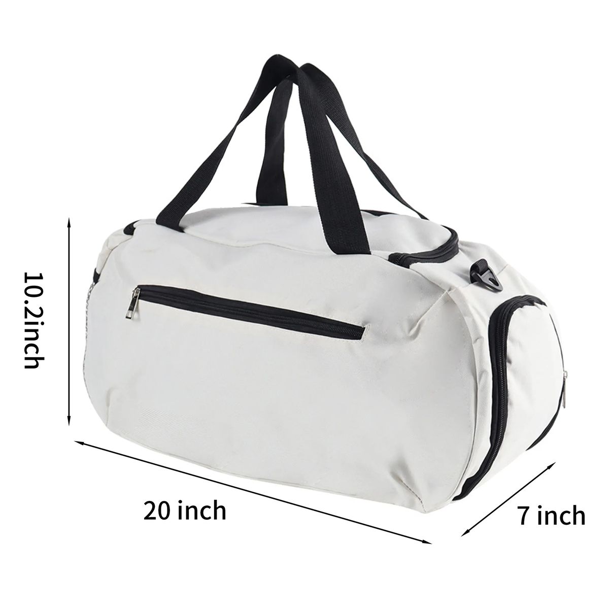 High-Density Polyester Sports Duffle Bag 4
