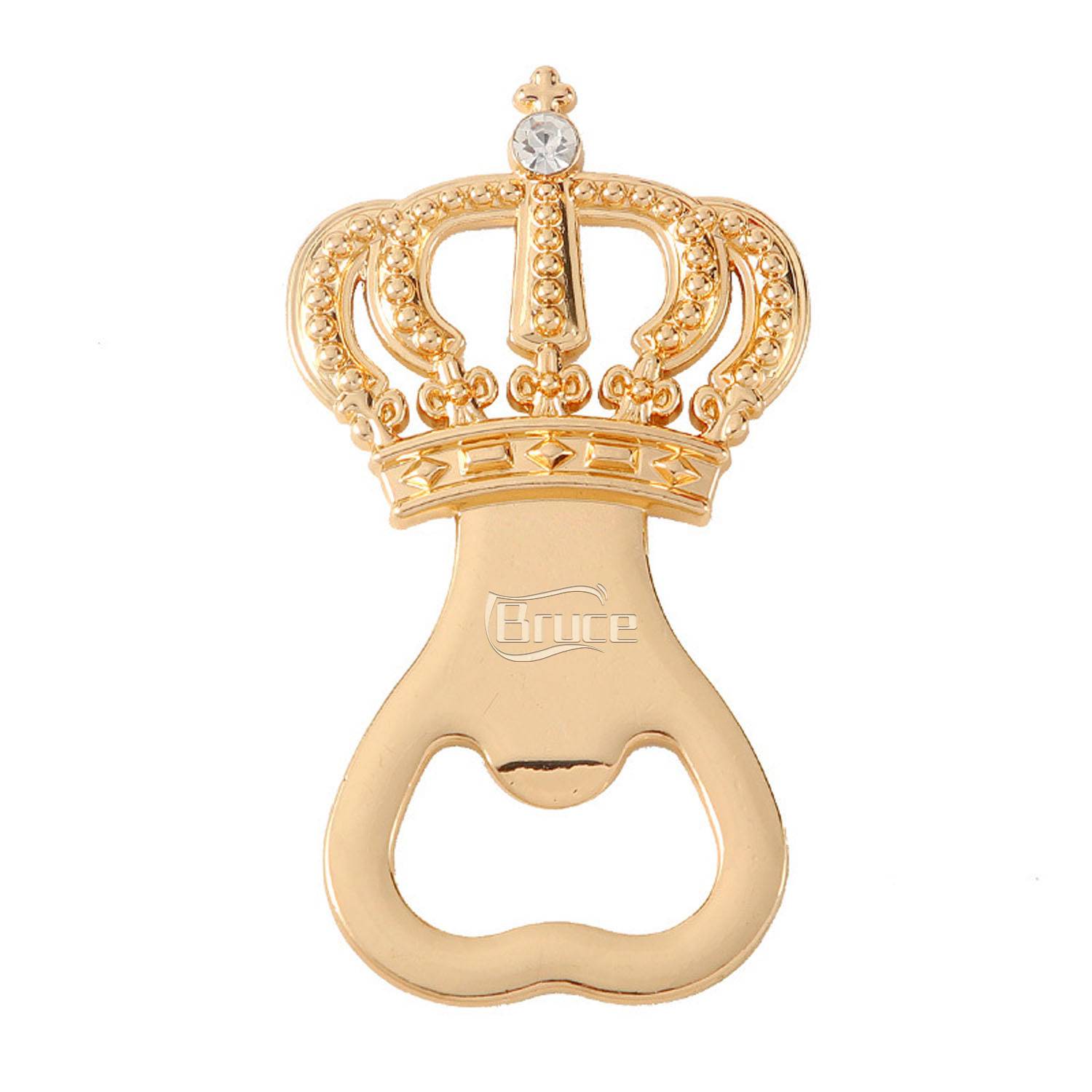 Zinc Alloy Crown Shape Bottle Opener 2