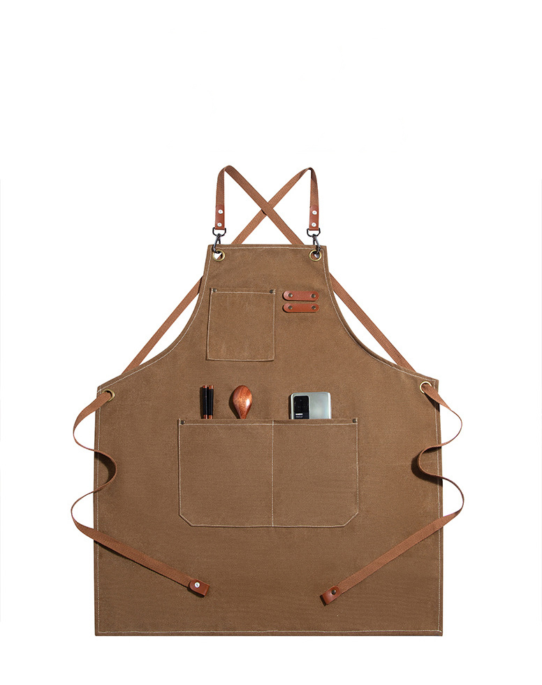 Canvas Aprons with 3 Pockets 14
