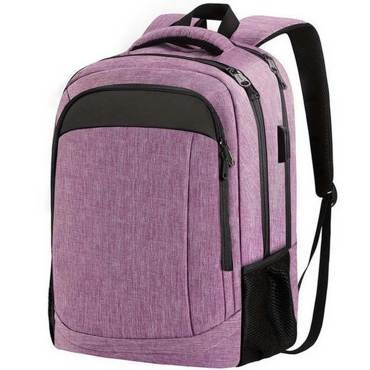 15.6 Inch Anti Theft Laptop Backpacks with USB Charging Port 9