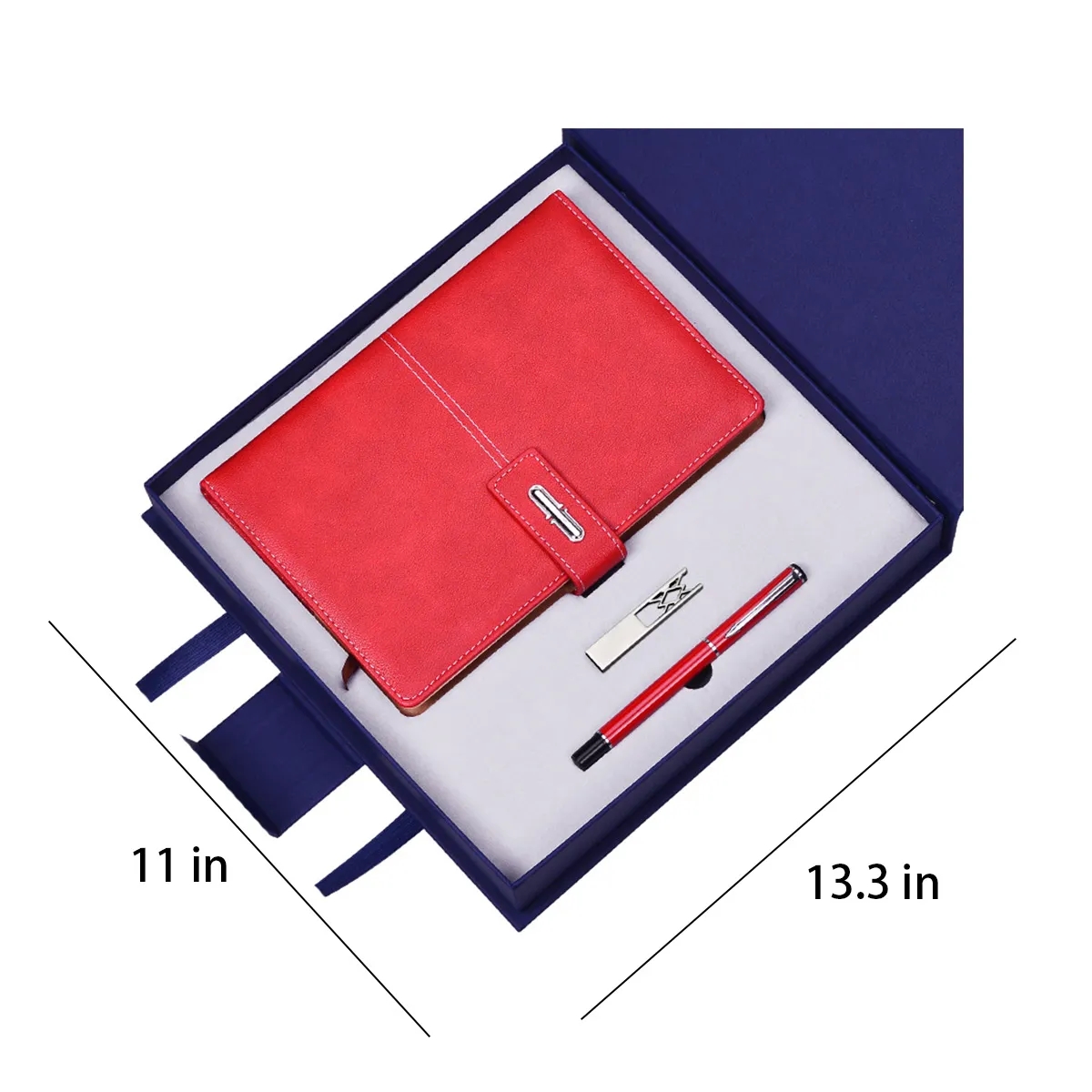 Business Team Gift Sets W/ Cup Umbrella Notebook Pen U Disk 4
