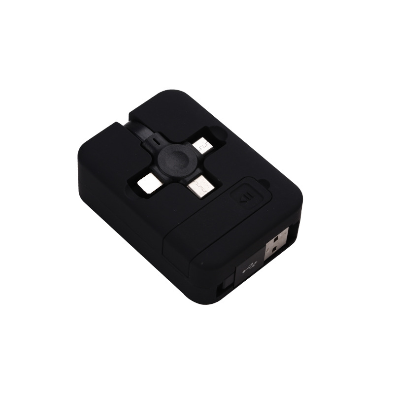 3 in 1 USB Retractable Charging Cable 1