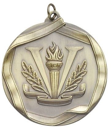 Victory Die Cast Medal, 2 1/4" 2