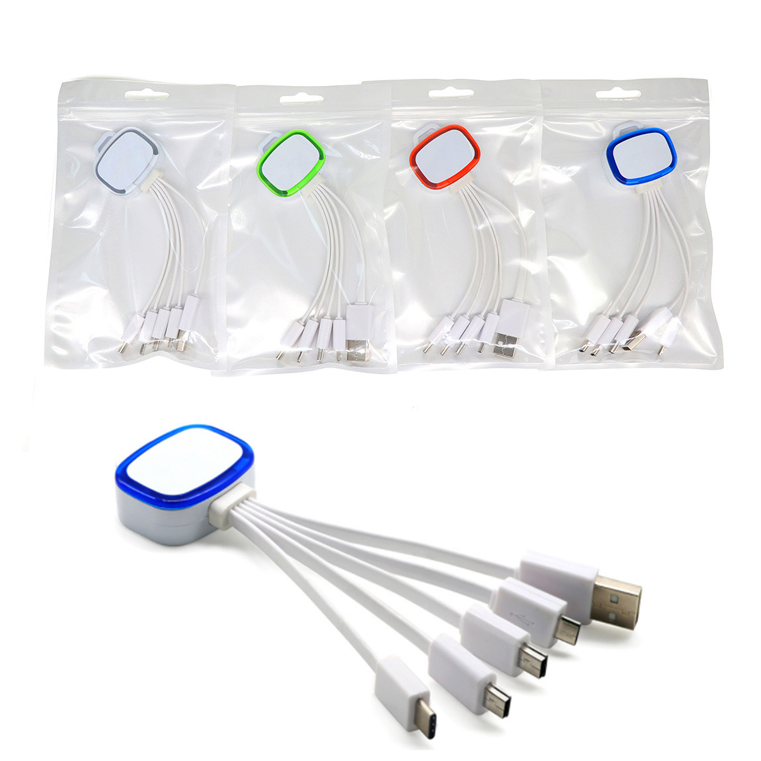 4 in 1 USB Led Charging Cable 4