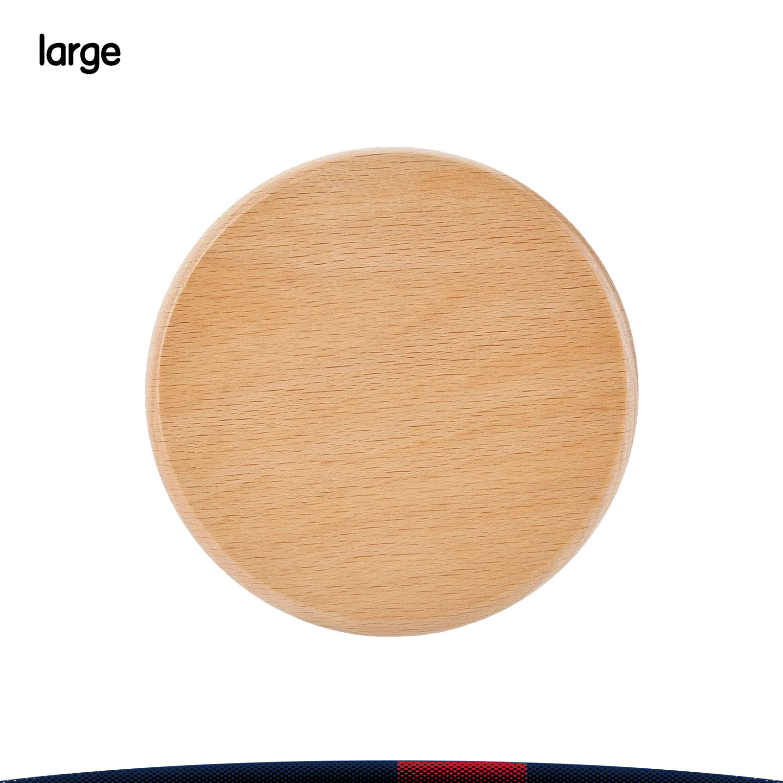 Faylen Beech Wood Round Coaster 6