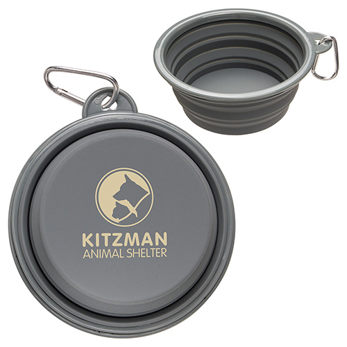 Feed 'N Go Collapsible Pet Bowl with Carabiner 11